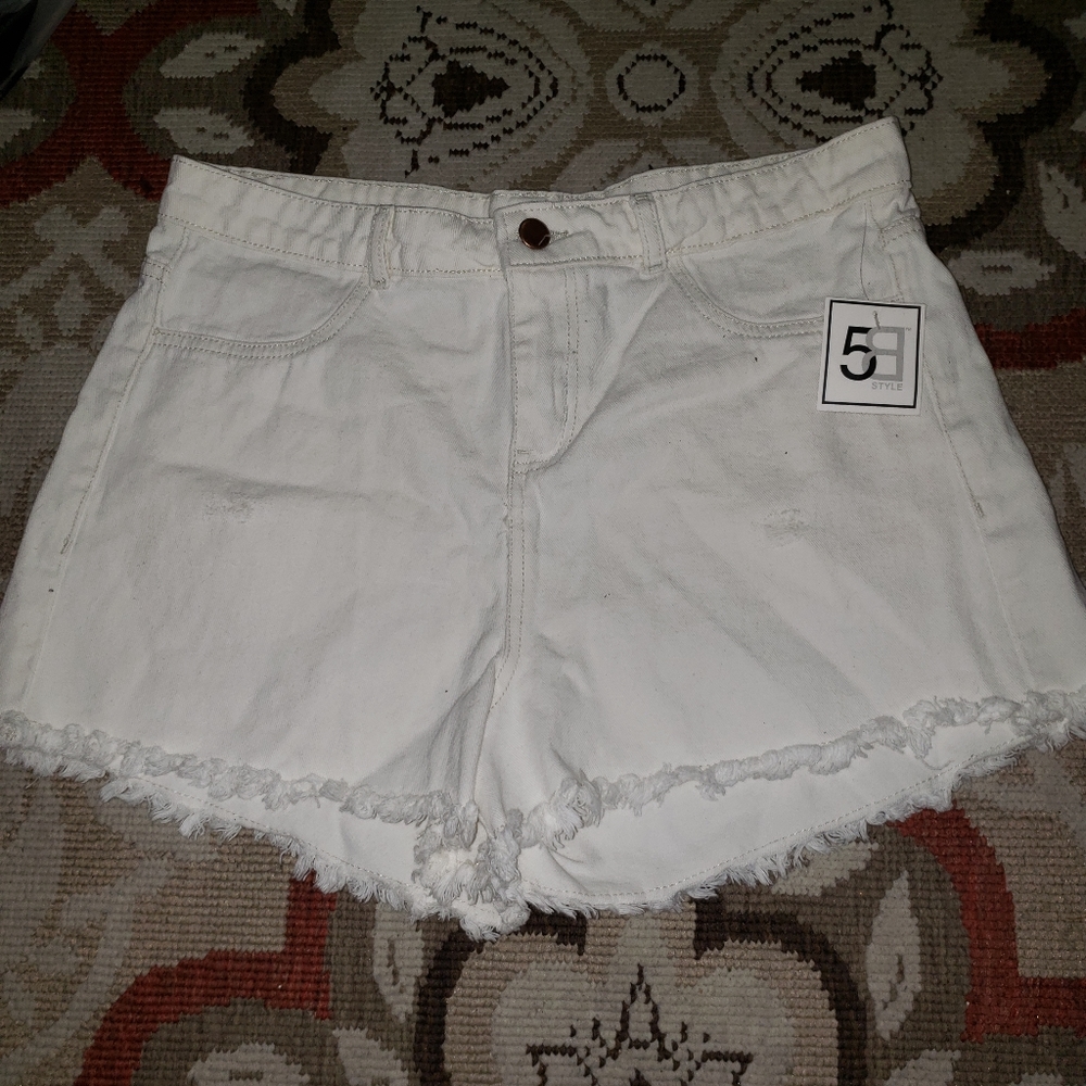 5B Style Girls Shorts Junior XL New With Tags